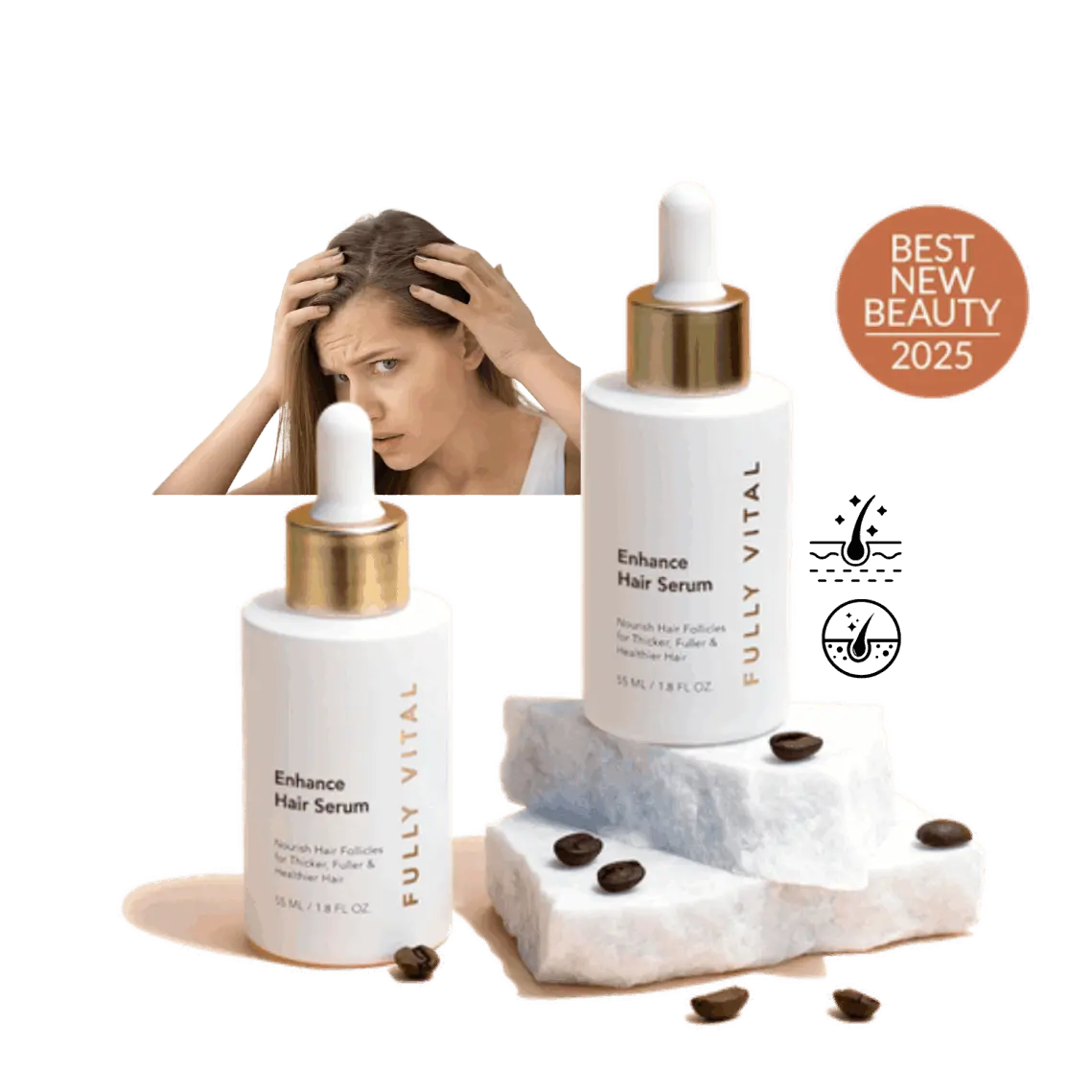 FullyVital The Natural Solution for Stronger, Thicker Hair